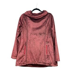 Wooly Bully Wear Colorado Sweatshirt Women Medium Red